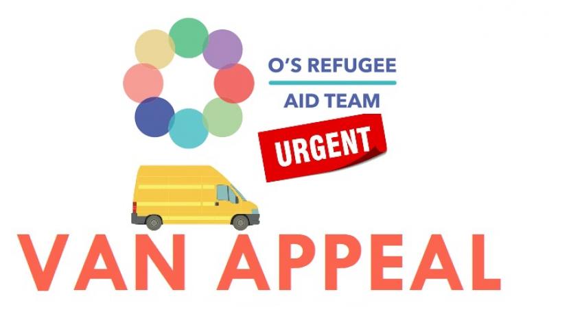 HELP US GIFT A REFUGEE AID VAN FOR CHRISTMAS