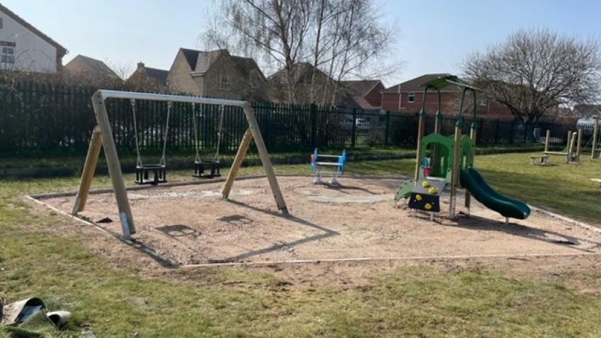 New Waltham Pavilion Play Area