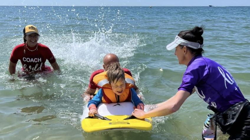Fundraising for Adaptive Surfing in Bournemouth