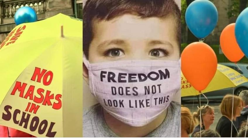 Remove mask mandates in Scottish Schools