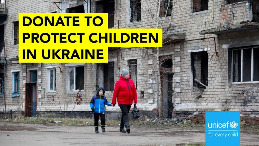 Donate to protect children in Ukraine