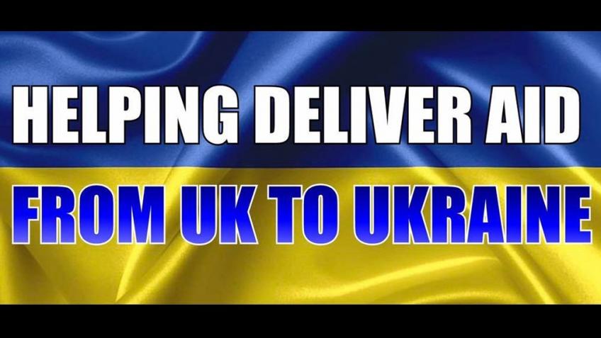 Helping deliver aid from UK to Ukraine