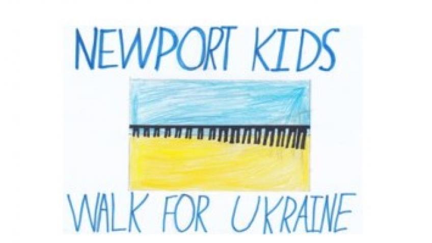 Newport Kids Walk for Ukraine