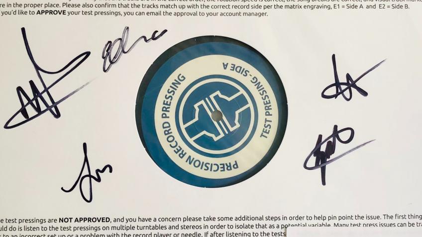 Signed Test Pressing Charity Prize Draw