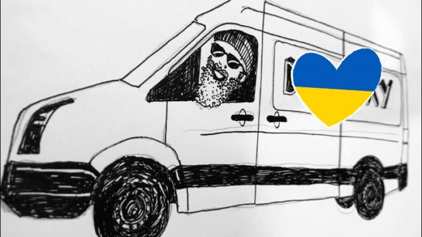 Man with a Van = Aid to Ukraine