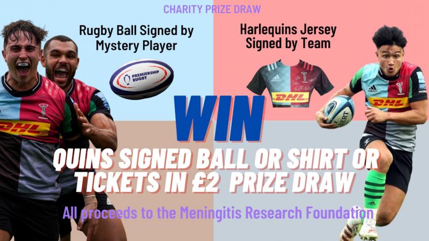 Charity Prize Draw Harlequins Merch & Tickets