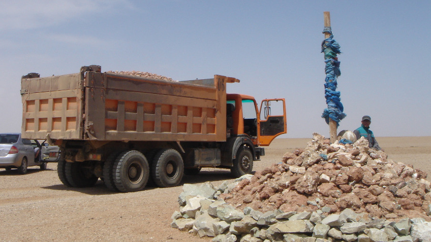 Unegt Gypsum Mine