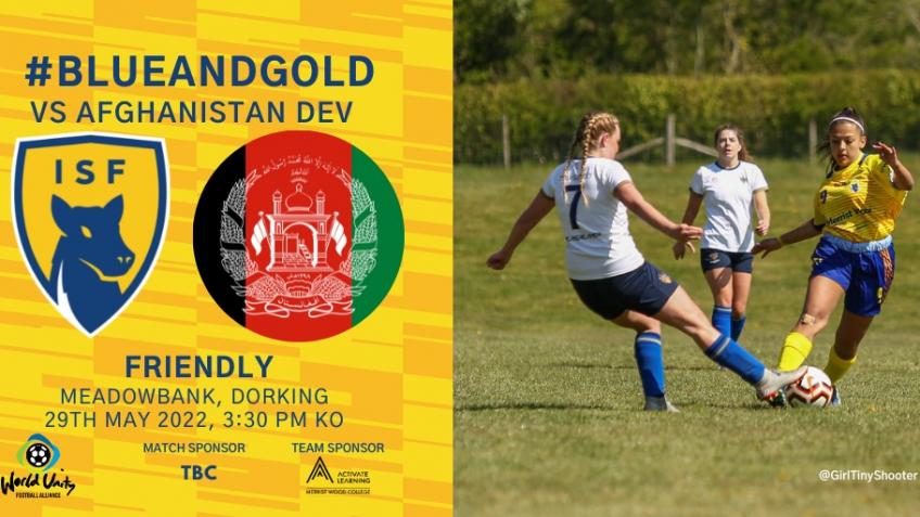 Afghanistan Women's Dev Football team to Dorking