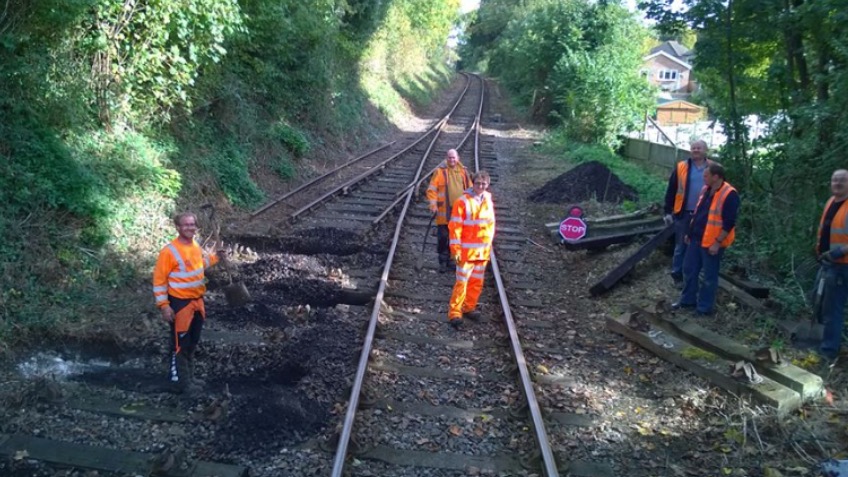 East Kent Railway Trust - Track Fund!