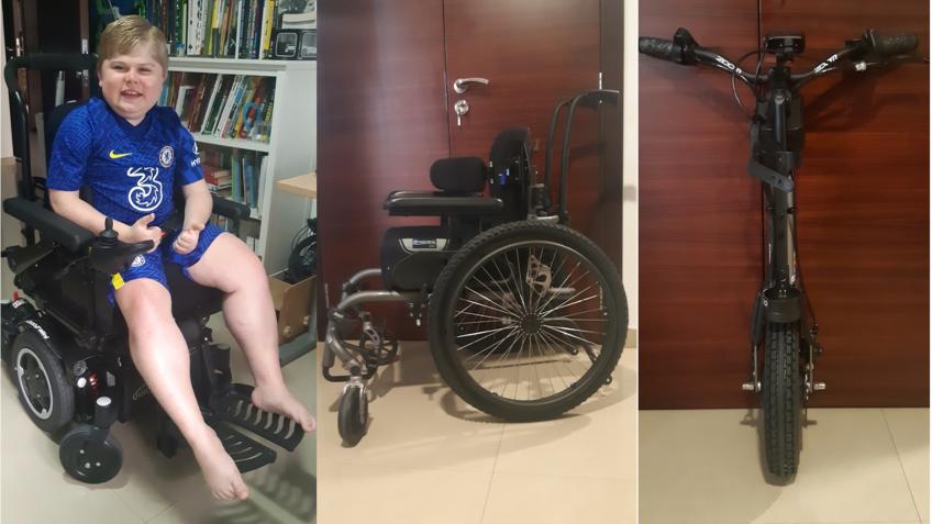 THANKS SO SO MUCH-Liam's new Wheels have arrived !
