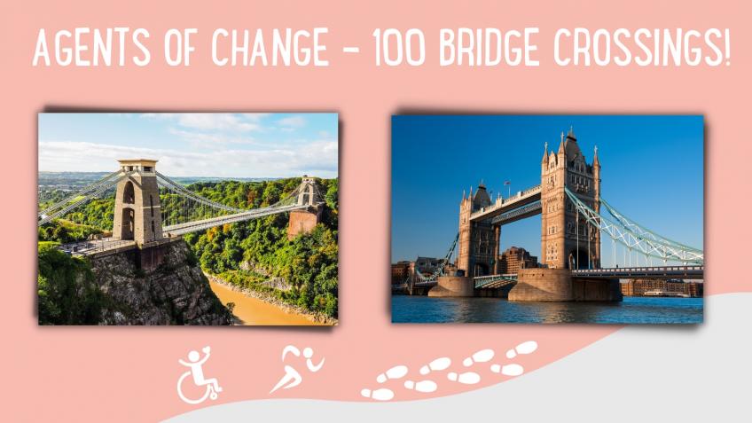 Agents of Change - 100 Bridge Crossings!