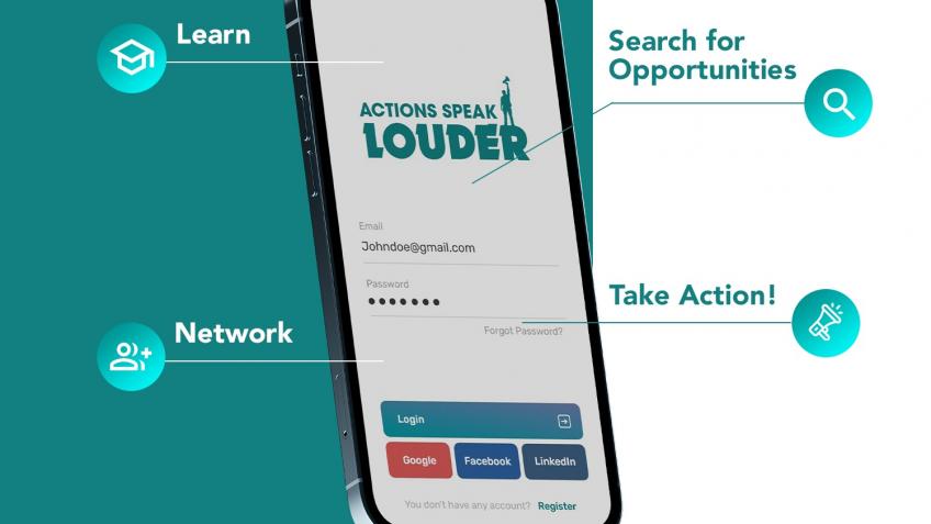 Actions Speak Louder - An App For Changemakers