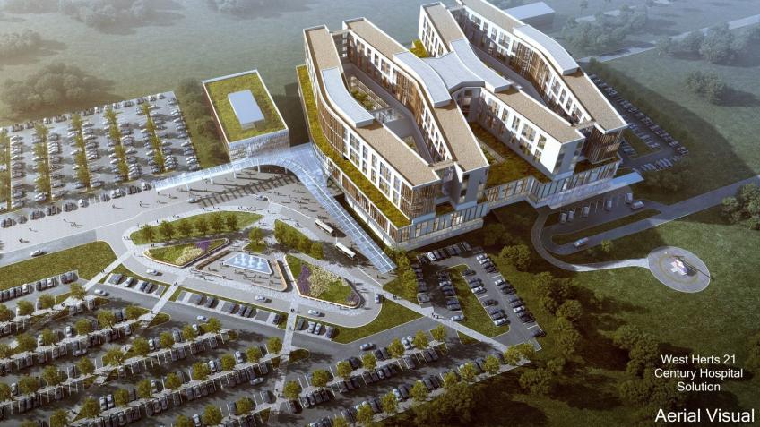 New Accessible 21st Century West Herts Hospital