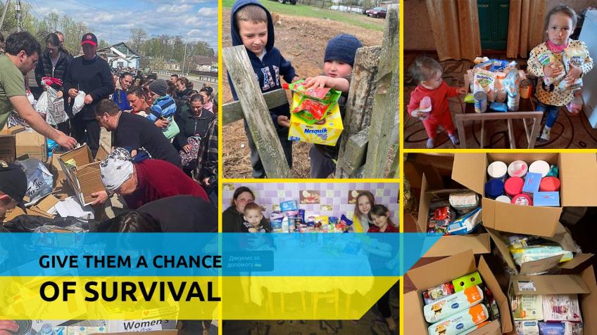 Let's support Ukrainian children through the war