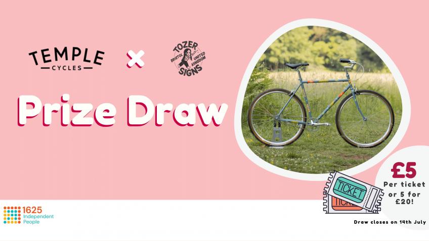 Temple Cycles x Tozer Signs Prize Draw