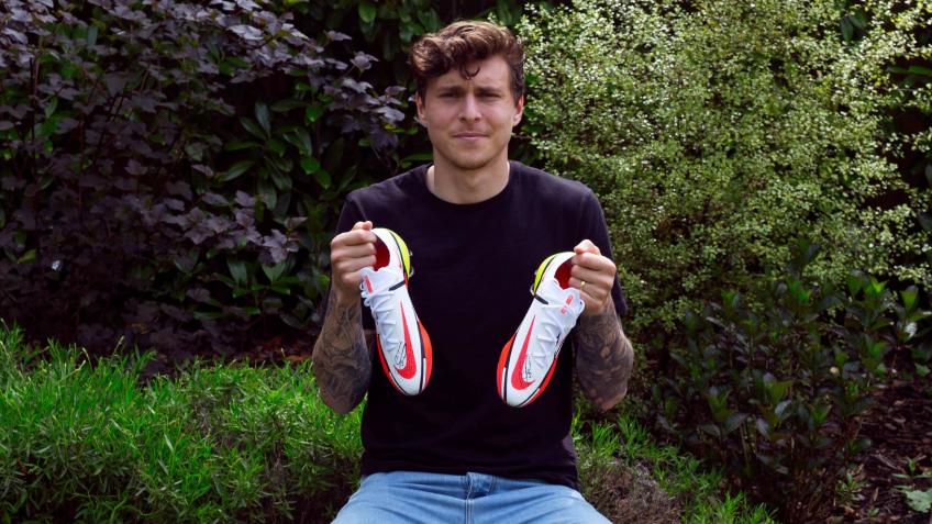 Win Victor's signed boots