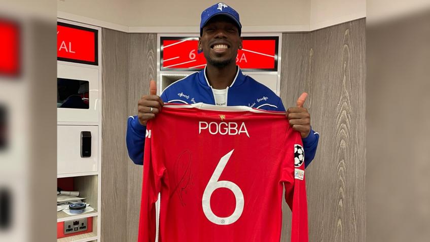 Win Paul Pogba's signed shirt