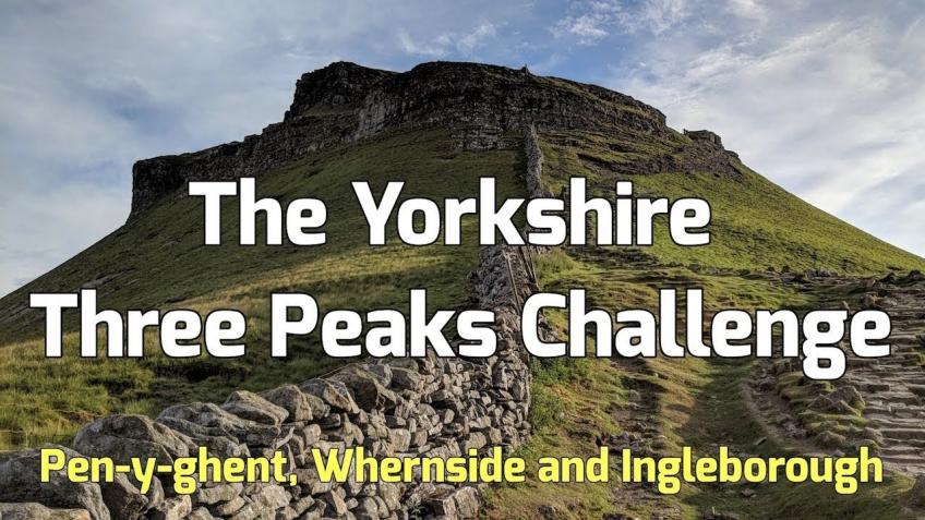 Yorkshire Three Peaks - Raising money for Fringe!