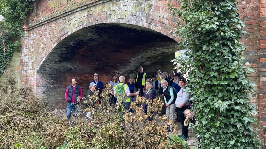 Restoration of the Wonston Road Railway Bridge