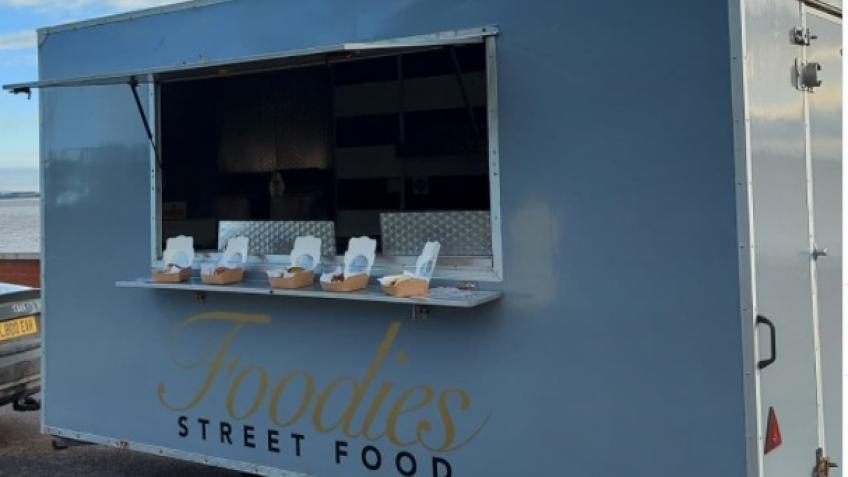 Food truck for weddings and outside catering event