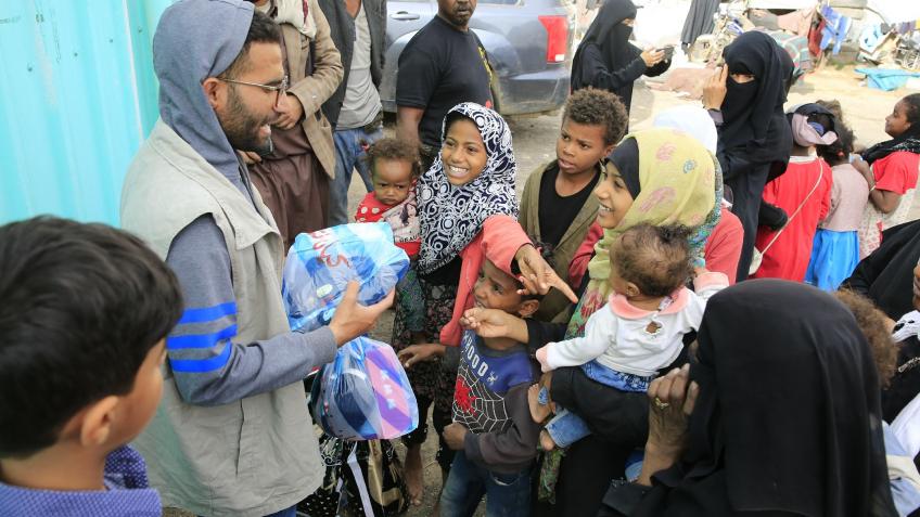 Eating refugee rations to raise money for Yemen!