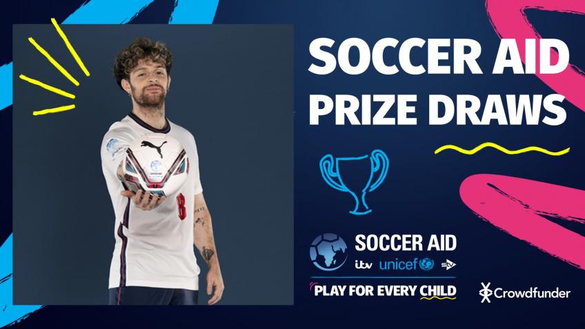 Win Tom Grennan's Soccer Aid kit