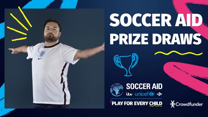 Win Alex Brooker's Soccer Aid kit