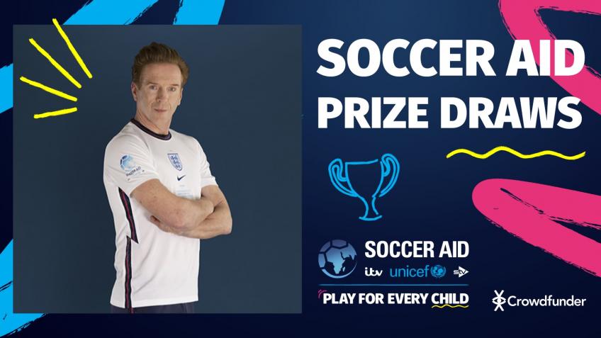 Win Damian Lewis' Soccer Aid kit