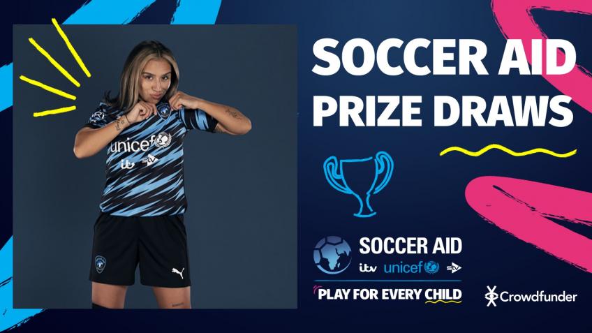 Win Chelcee Grimes' Soccer Aid shirt