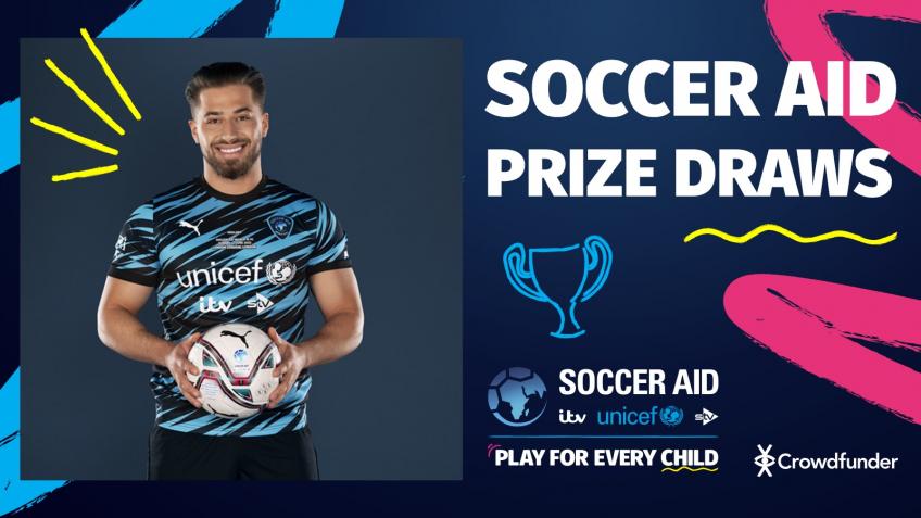 Win Kem Cetinay's Soccer Aid kit