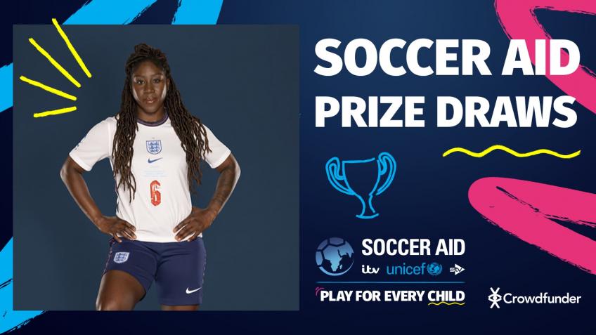 Win Anita Asante's Soccer Aid kit