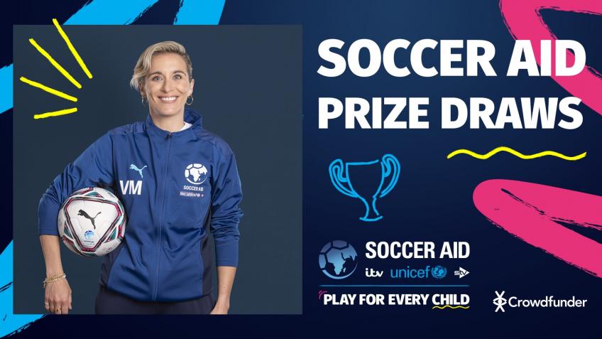 Win Vicky McClure's Soccer Aid kit