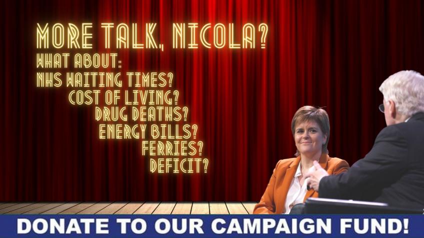Nicola, it's time to talk.