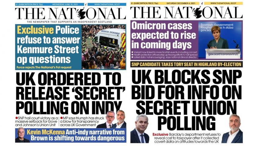 UK Government secret union polling