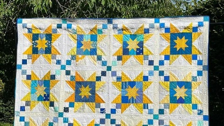 Quilt Raffle for Ukraine