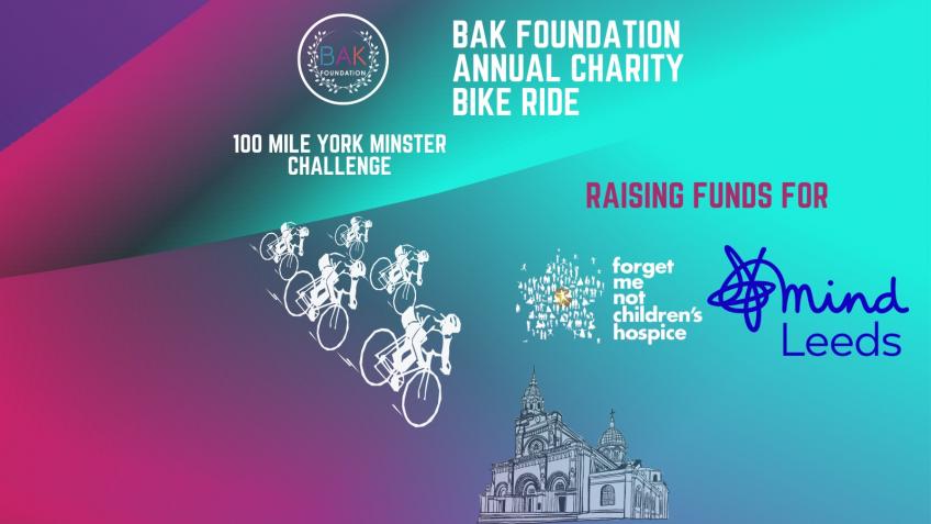 BAK Foundation Charity Bike Ride!