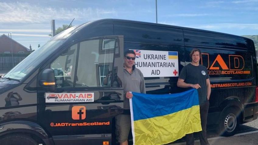 Humanitarian aid from Biggar to Ukraine
