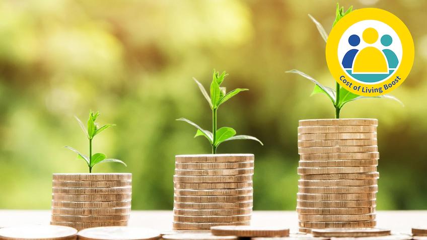 Food bank financial advice