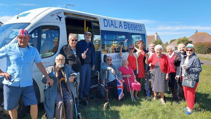 A bus means trips & new friends; we need a new one