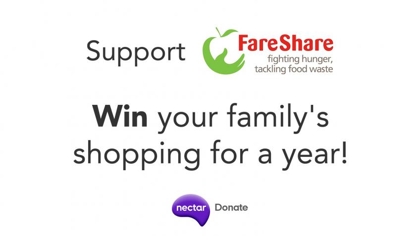 Donate your Nectar points to win!