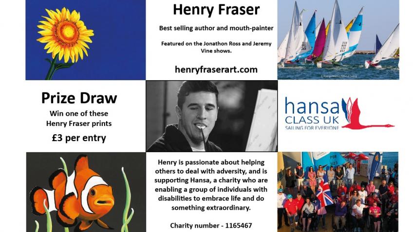 Henry Fraser supports GB Team of disabled sailors