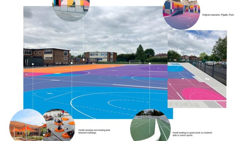 Shrewsbury Academy: Multi Sports Area Development
