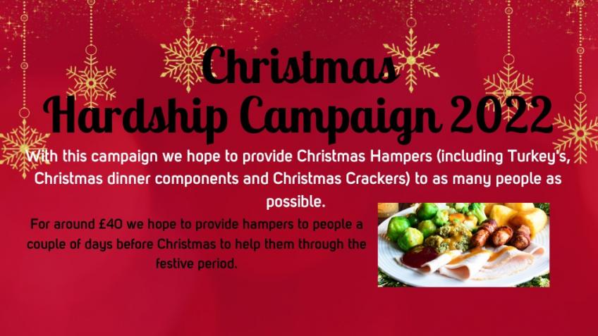 Oasis North Bristol Christmas Hunger Campaign 2022