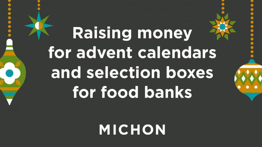 Advent calendars and selection boxes for foodbanks