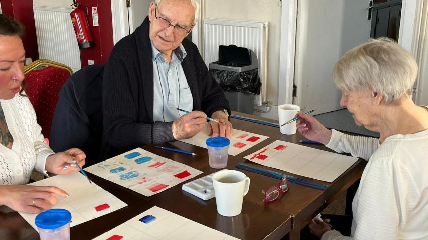 Art Workshops for Older People and With Dementia