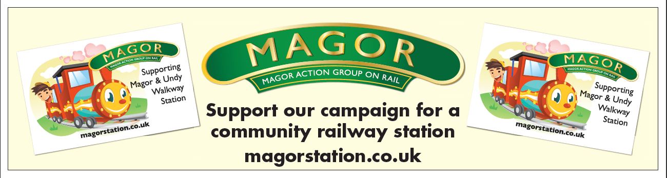Magor and Undy Walkway Railway Station a Community crowdfunding