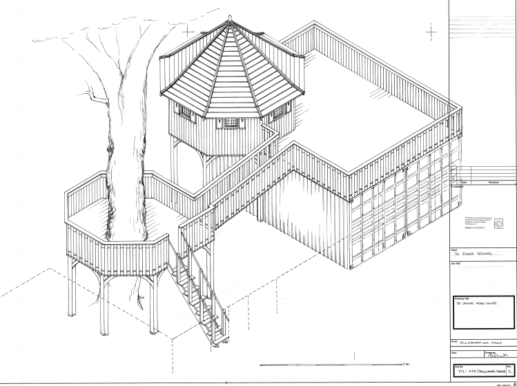 Outdoor Learning Tree Hut - a Schools crowdfunding project in Rowland's ...