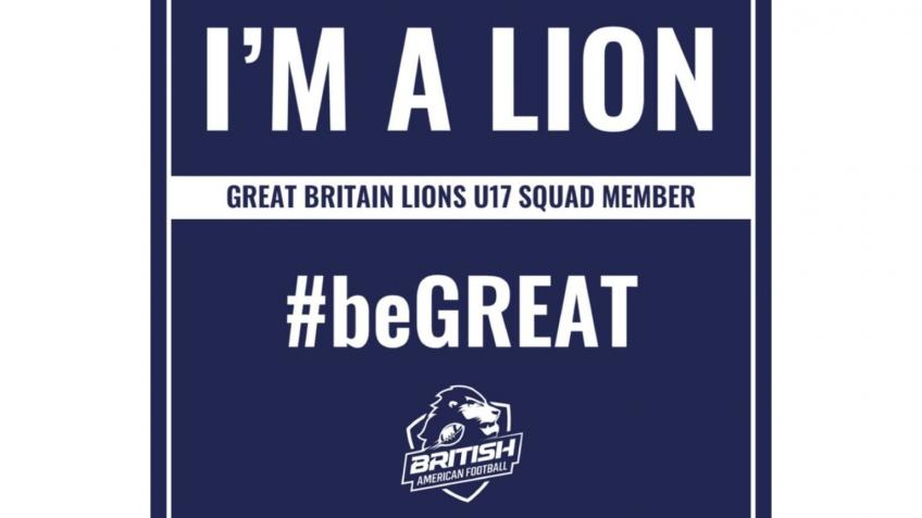 Great Britain Lions Under 17's American Football