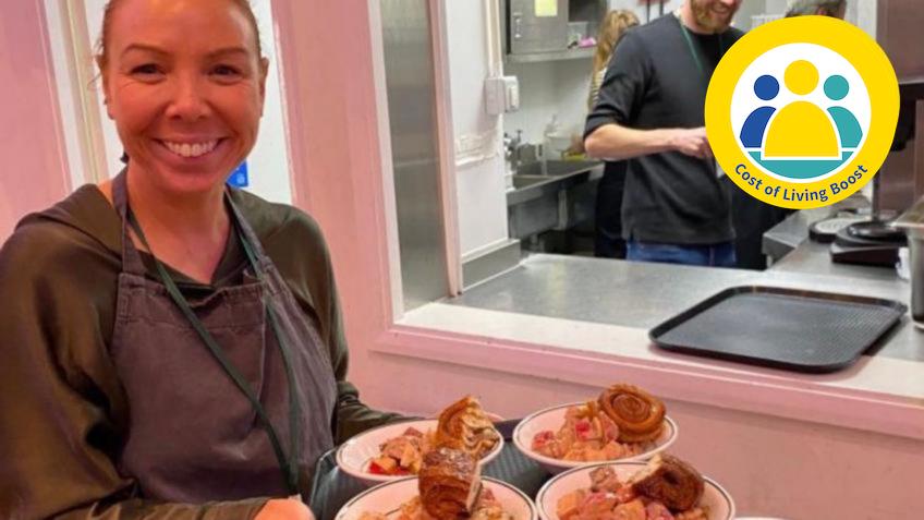 Marylebone Community Meal: providing a warm space