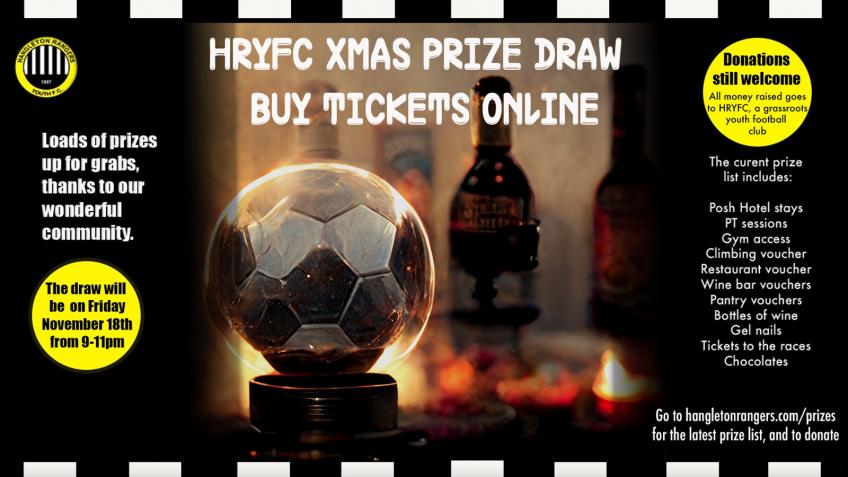 HRYFC Xmas Prize Draw